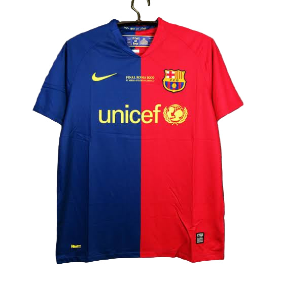 قميص برشلونة للرجال 08/09 (ريترو)