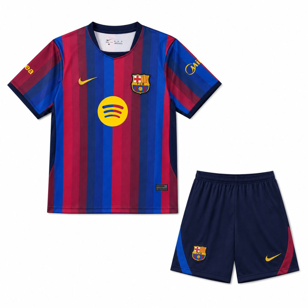 Kids Barca 2026/27 home Kit