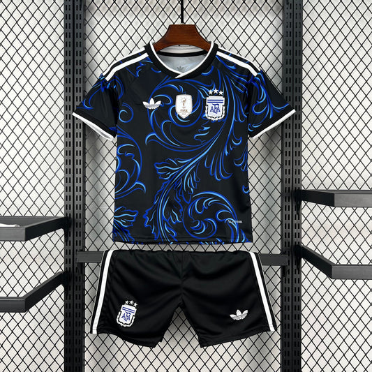 Kids Argentina 2026 World Cup Away Kit