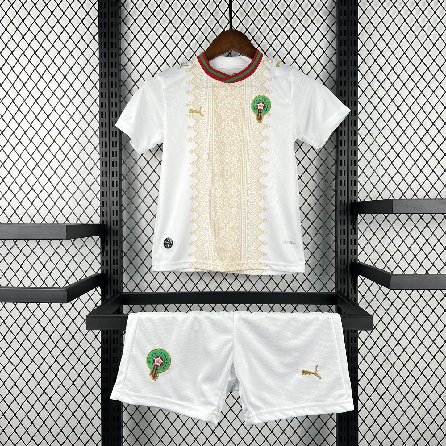 Kids Morocco 2026 World Cup Away Kit