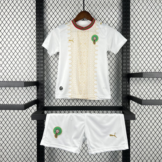 Kids Morocco 2026 World Cup Away Kit