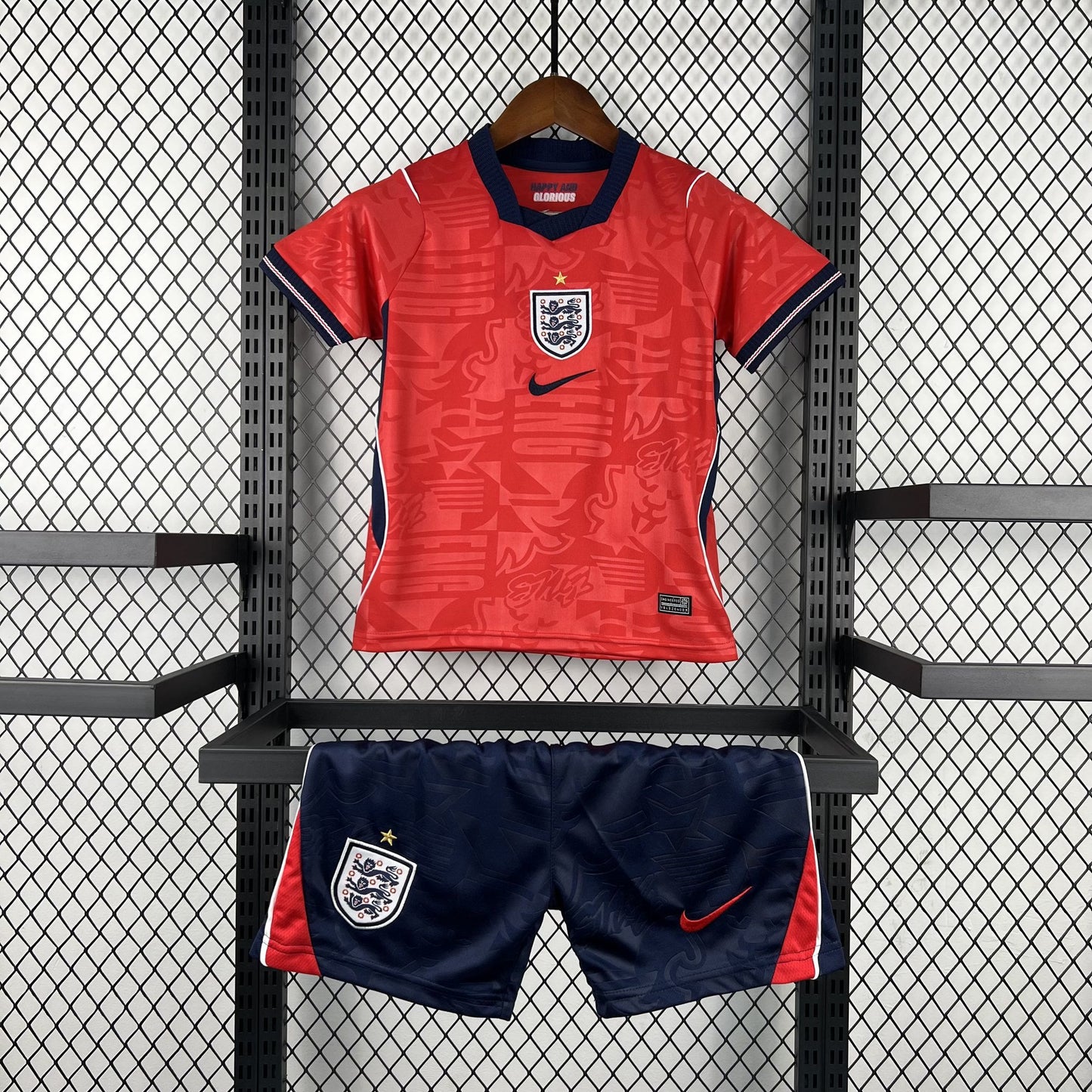 Kids England 2026 World Cup Away Kit