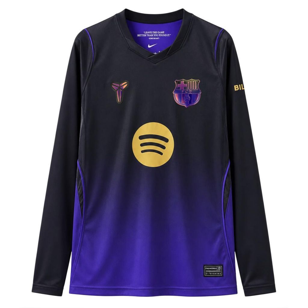 Barcelona 2026/27 Away Long Sleeve Jersey