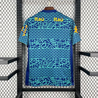 Retro Brazil 2024 Pre-Match Jersey