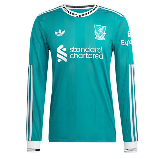 قميص ليفربول الثالث بأكمام طويلة 25/26