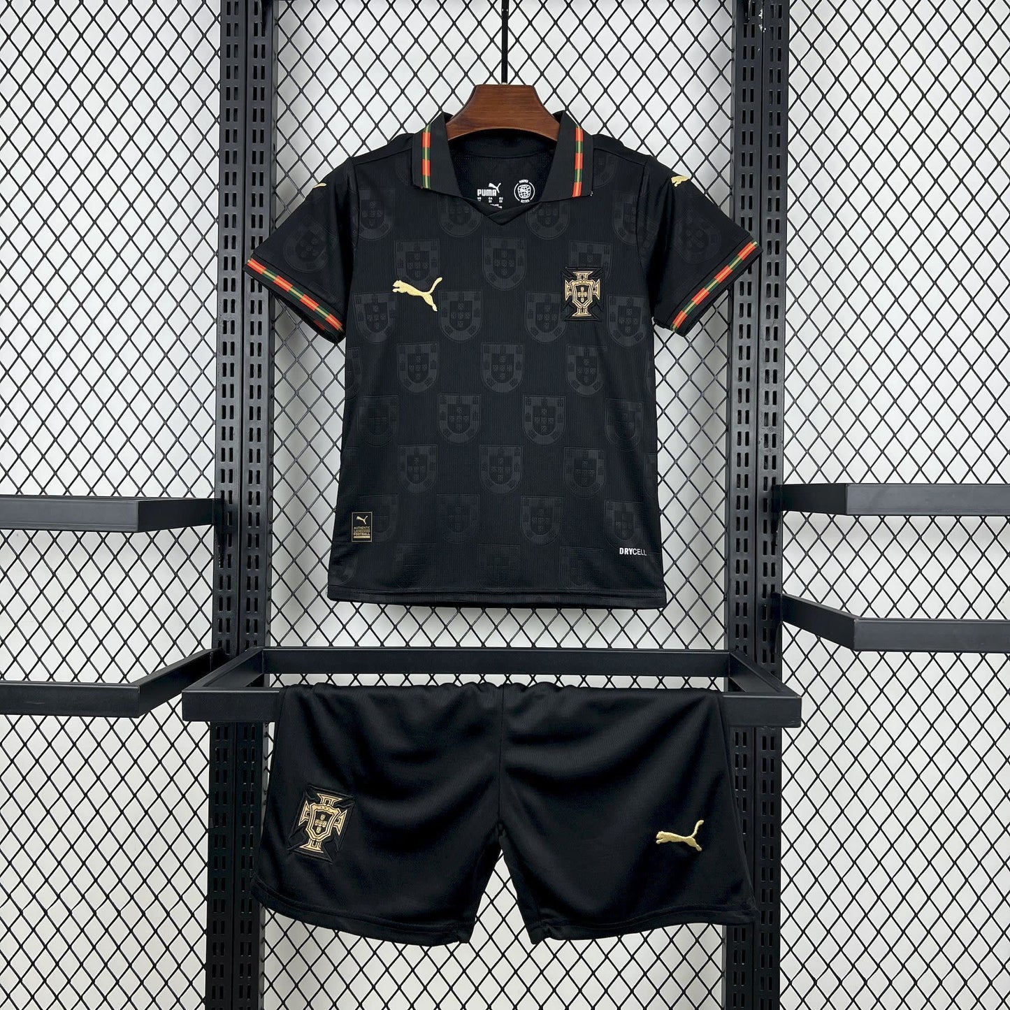 Kids Portugal 2026 World Cup Away Jersey Kit