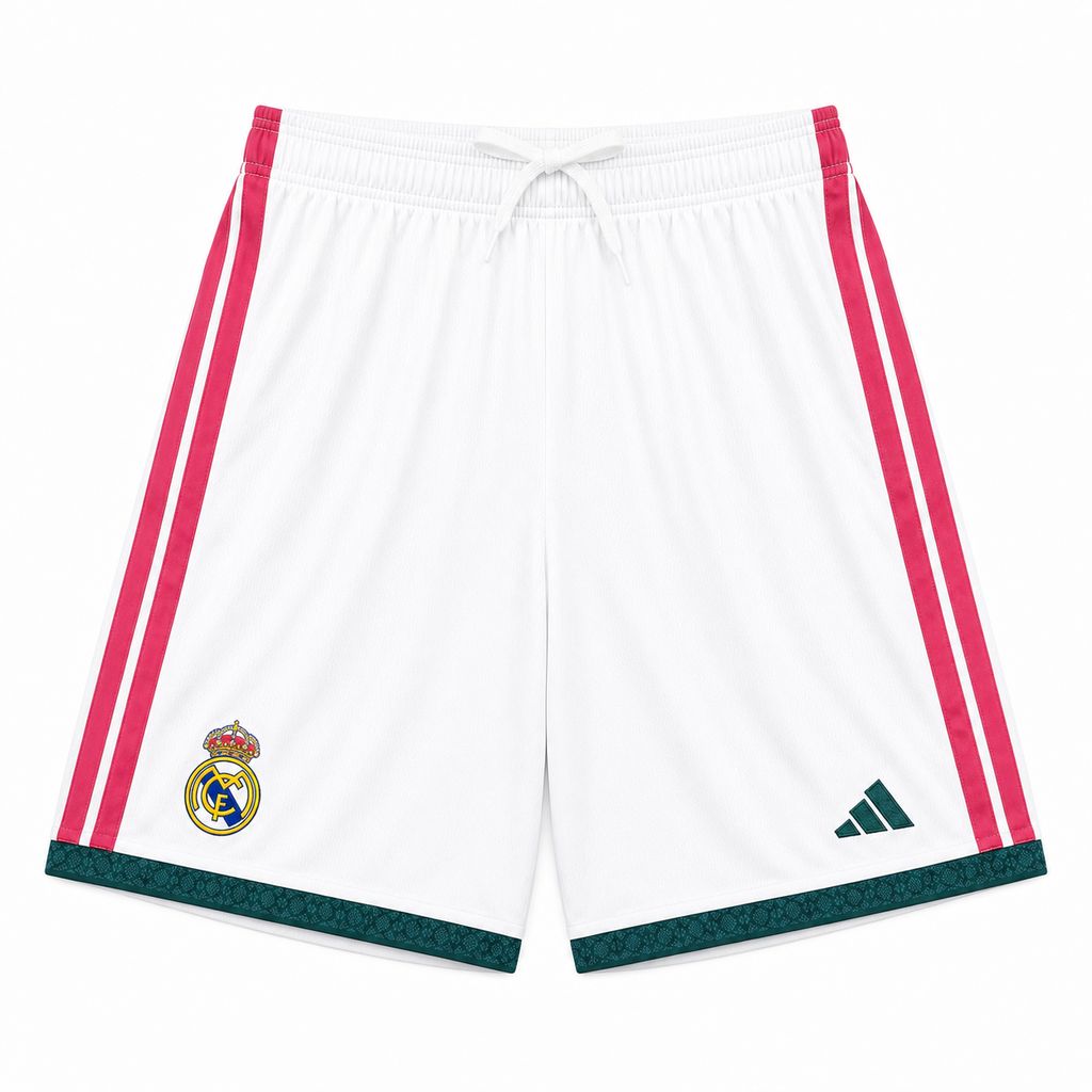 Real Madrid 2026/27 Home Shorts