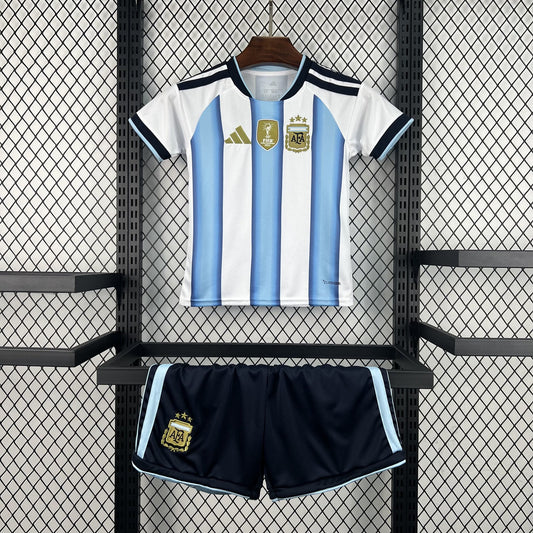 Kids Argentina 2026 World Cup Home Kit